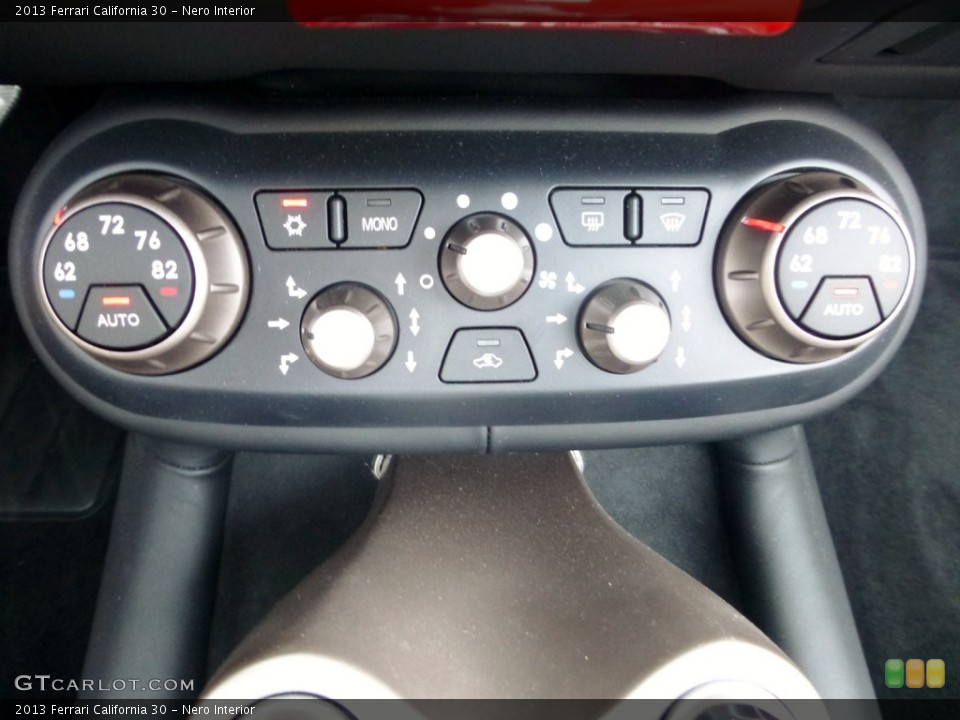 Nero Interior Controls for the 2013 Ferrari California 30 #86205185