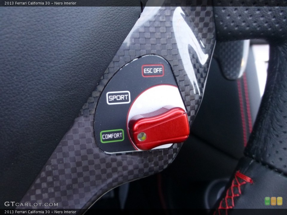 Nero Interior Controls for the 2013 Ferrari California 30 #86205206