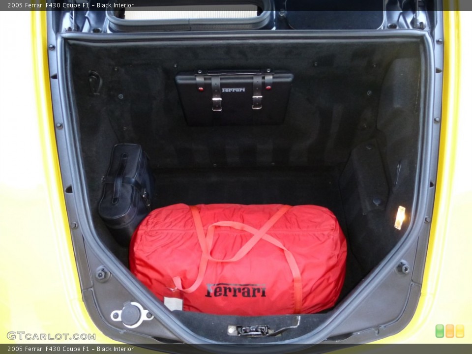 Black Interior Trunk for the 2005 Ferrari F430 Coupe F1 #86205347