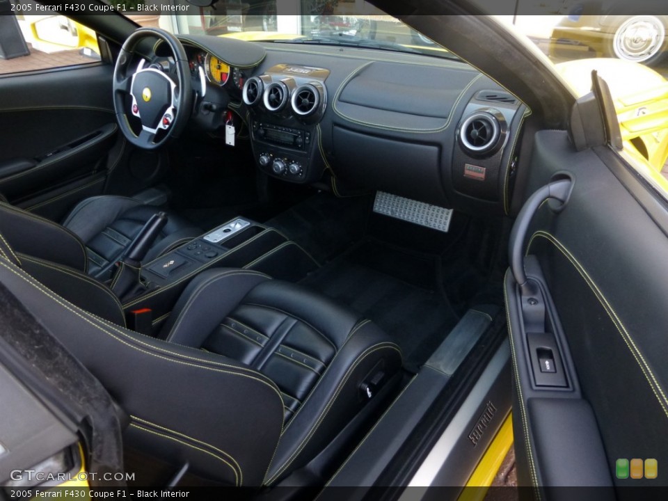 Black Interior Dashboard for the 2005 Ferrari F430 Coupe F1 #86205419