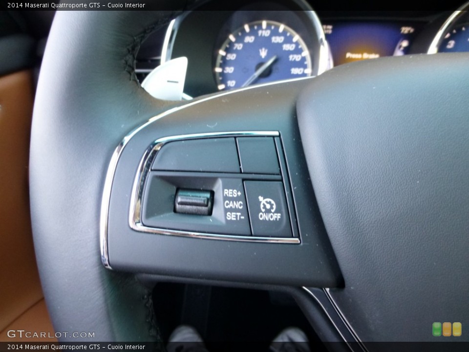 Cuoio Interior Controls for the 2014 Maserati Quattroporte GTS #86205617
