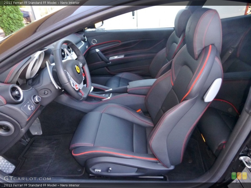 Nero Interior Front Seat for the 2013 Ferrari FF  #86205782