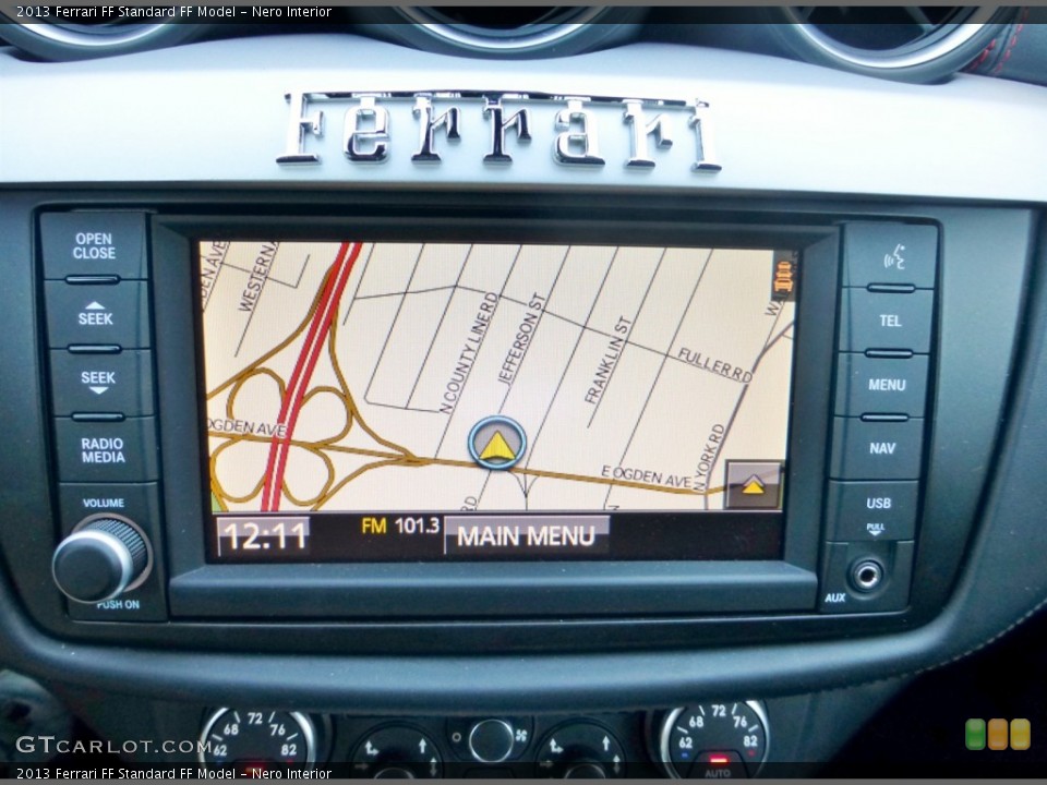 Nero Interior Navigation for the 2013 Ferrari FF  #86205803