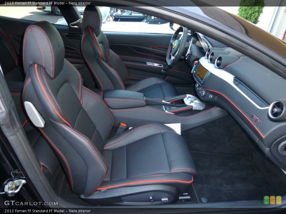 Nero Interior Front Seat for the 2013 Ferrari FF  #86205862
