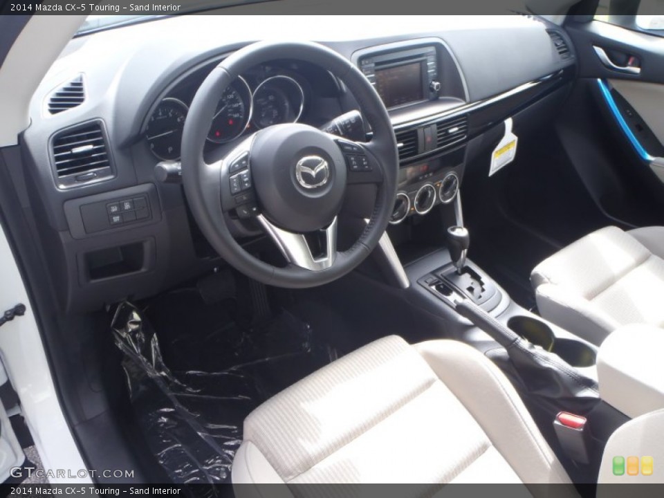Sand Interior Prime Interior for the 2014 Mazda CX-5 Touring #86209541