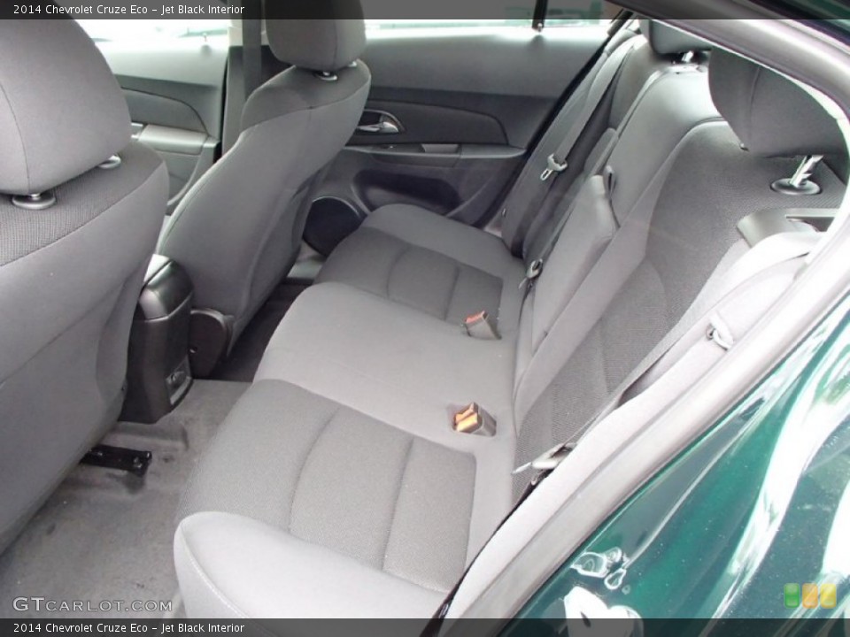 Jet Black Interior Rear Seat for the 2014 Chevrolet Cruze Eco #86210117