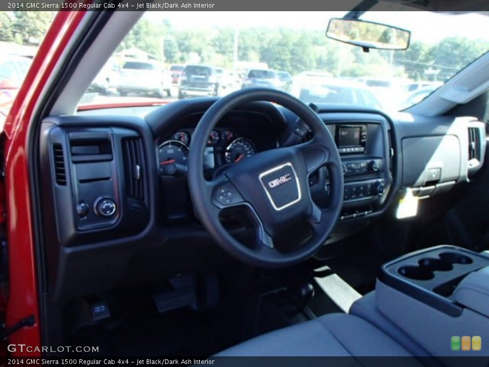 Jet Black/Dark Ash Interior Dashboard for the 2014 GMC Sierra 1500 Regular Cab 4x4 #86210882