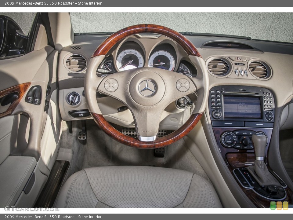 Stone Interior Steering Wheel for the 2009 Mercedes-Benz SL 550 Roadster #86212622