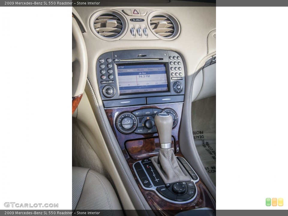 Stone Interior Controls for the 2009 Mercedes-Benz SL 550 Roadster #86212670