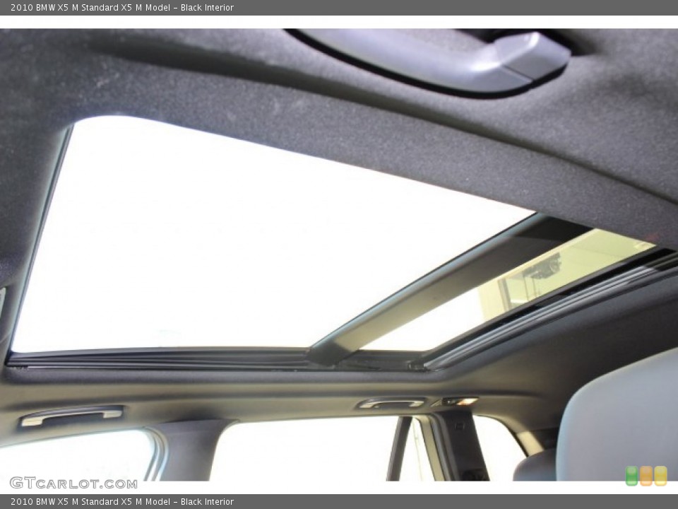 Black Interior Sunroof for the 2010 BMW X5 M  #86212802