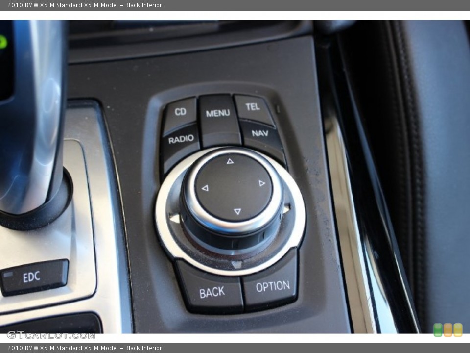Black Interior Controls for the 2010 BMW X5 M  #86212940