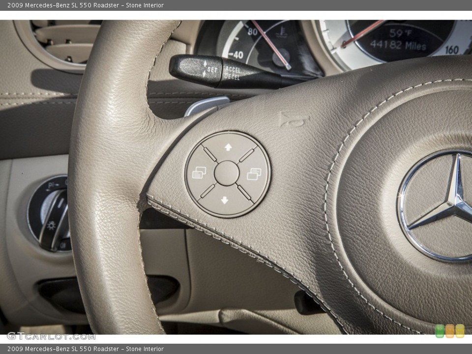Stone Interior Controls for the 2009 Mercedes-Benz SL 550 Roadster #86213114