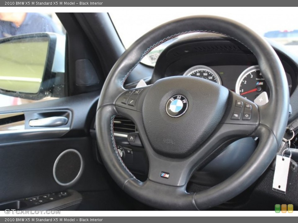 Black Interior Steering Wheel for the 2010 BMW X5 M  #86213135