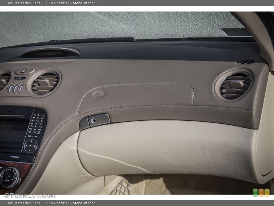 Stone Interior Dashboard for the 2009 Mercedes-Benz SL 550 Roadster #86213293