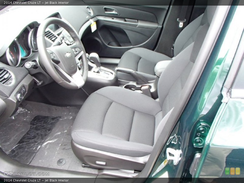 Jet Black Interior Front Seat for the 2014 Chevrolet Cruze LT #86214035
