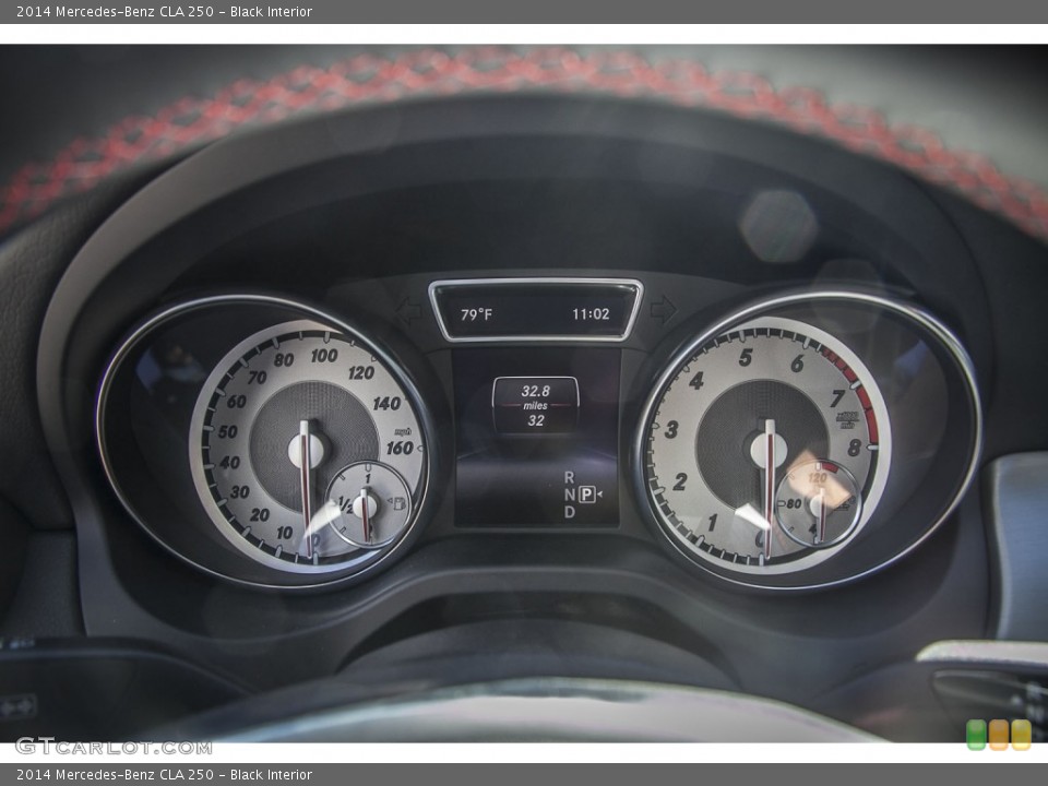 Black Interior Gauges for the 2014 Mercedes-Benz CLA 250 #86214257