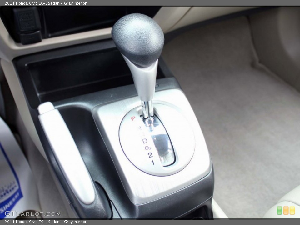 Gray Interior Transmission for the 2011 Honda Civic EX-L Sedan #86214383