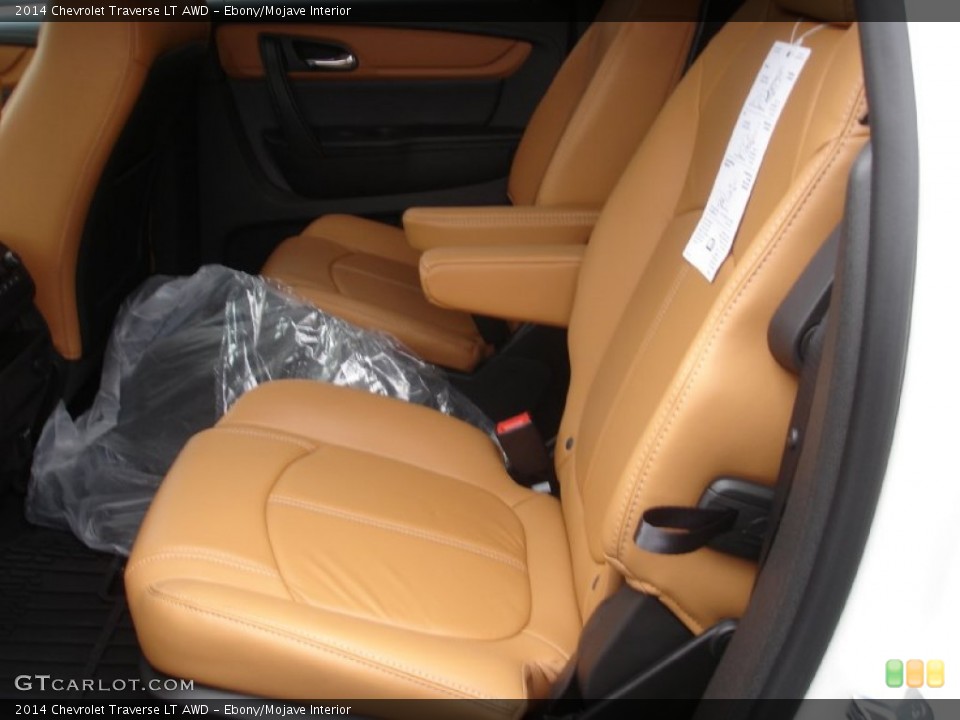 Ebony/Mojave Interior Rear Seat for the 2014 Chevrolet Traverse LT AWD #86215424