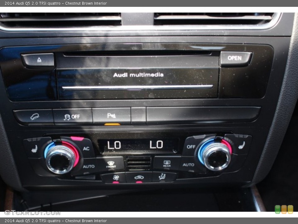 Chestnut Brown Interior Controls for the 2014 Audi Q5 2.0 TFSI quattro #86216300