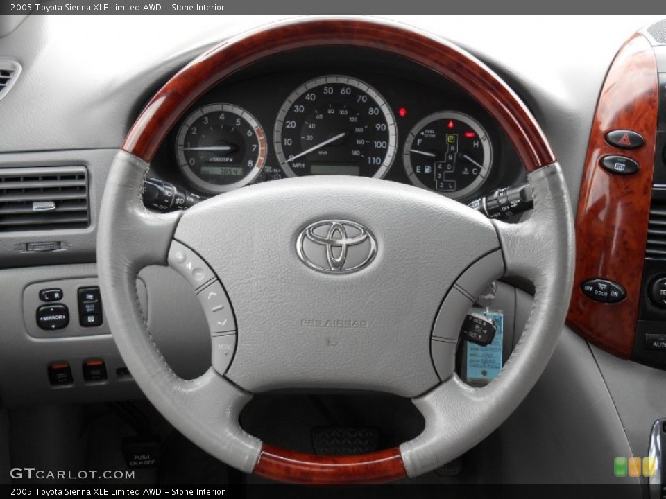 Stone Interior Steering Wheel for the 2005 Toyota Sienna XLE Limited AWD #86221118