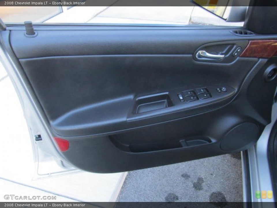 Ebony Black Interior Door Panel for the 2008 Chevrolet Impala LT #86221250