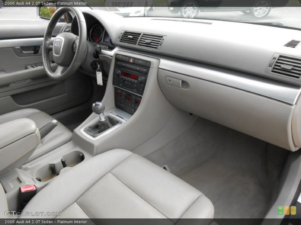 Platinum Interior Dashboard for the 2006 Audi A4 2.0T Sedan #86223275
