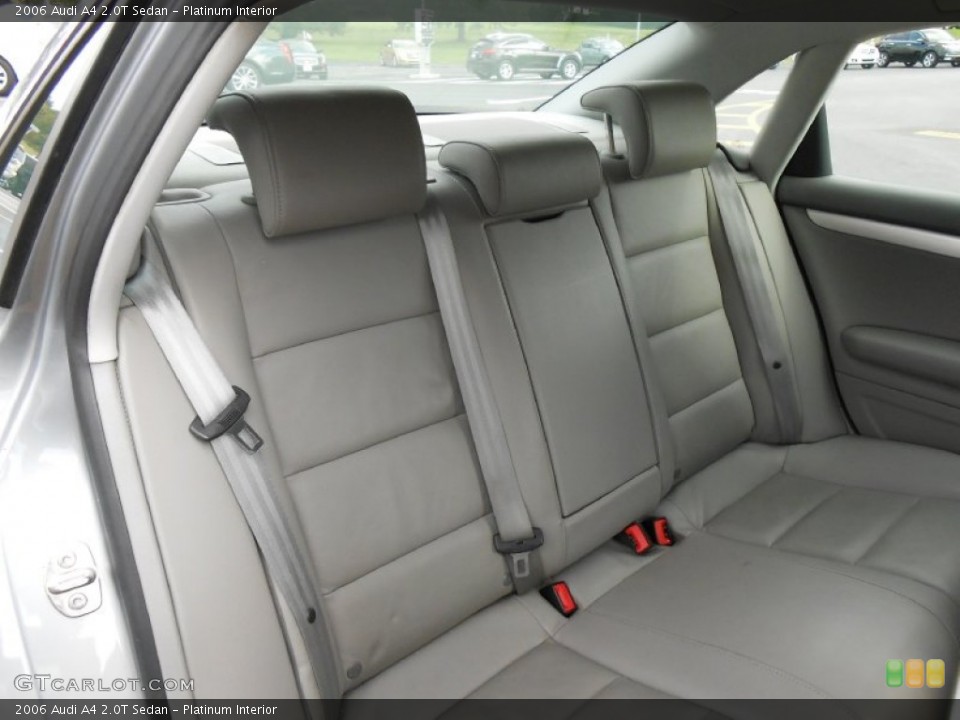 Platinum Interior Rear Seat for the 2006 Audi A4 2.0T Sedan #86223341