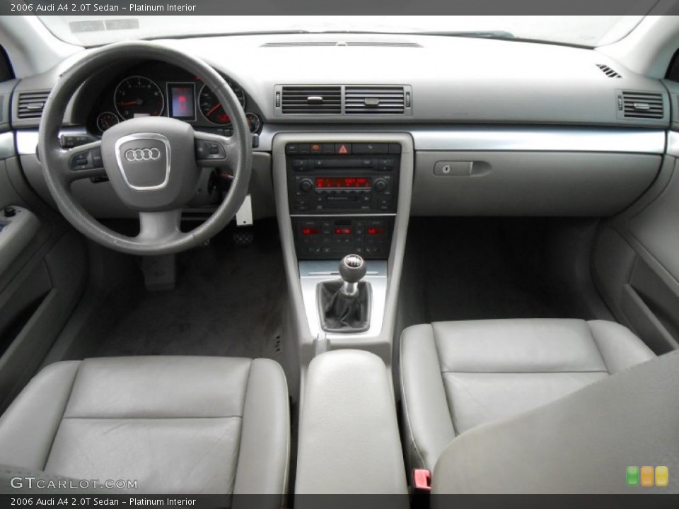 Platinum Interior Dashboard for the 2006 Audi A4 2.0T Sedan #86223377