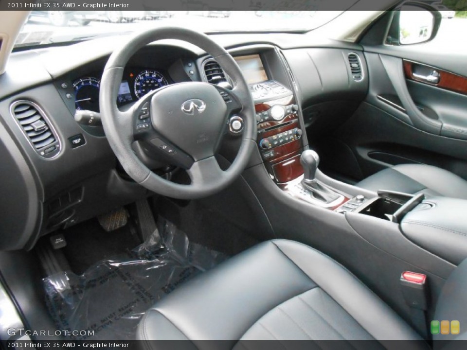 Graphite Interior Photo for the 2011 Infiniti EX 35 AWD #86224442