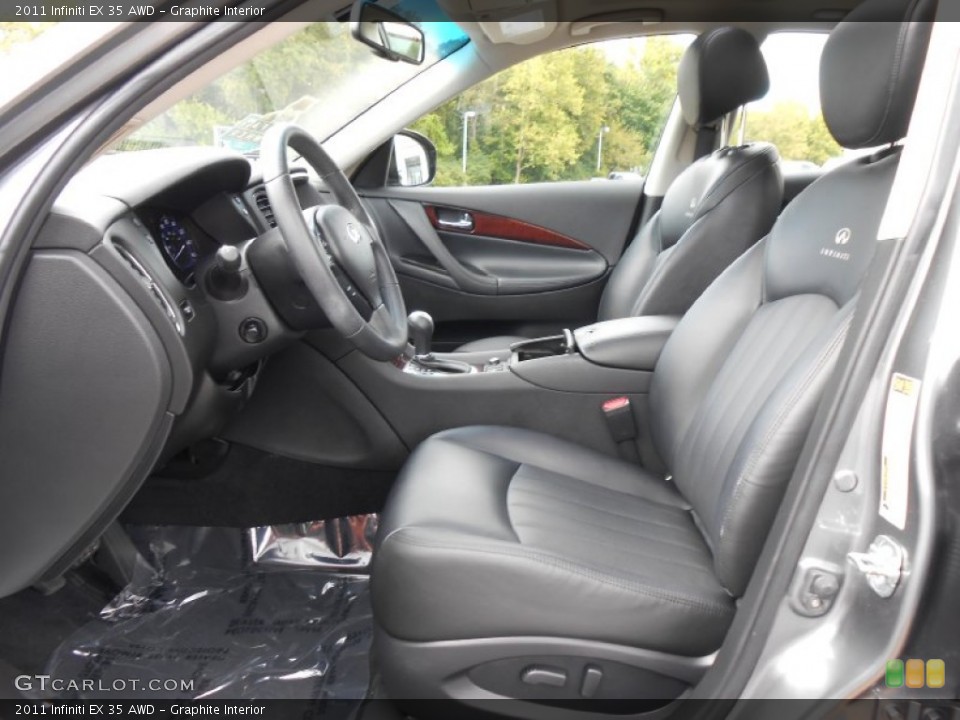 Graphite Interior Photo for the 2011 Infiniti EX 35 AWD #86224460