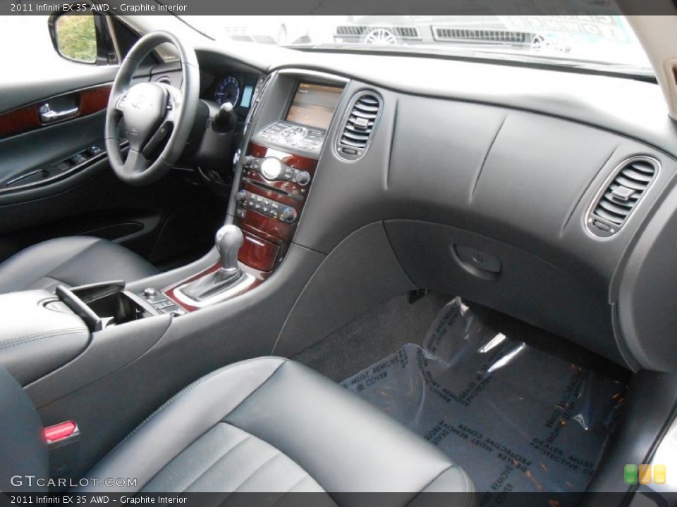 Graphite Interior Dashboard for the 2011 Infiniti EX 35 AWD #86224511
