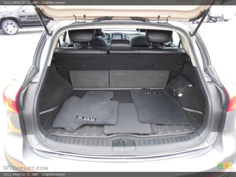 Graphite Interior Trunk for the 2011 Infiniti EX 35 AWD #86224600