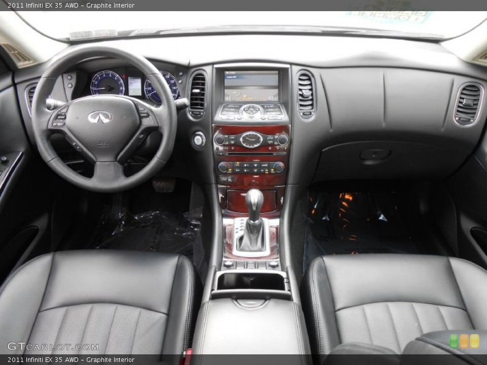 Graphite Interior Dashboard for the 2011 Infiniti EX 35 AWD #86224646