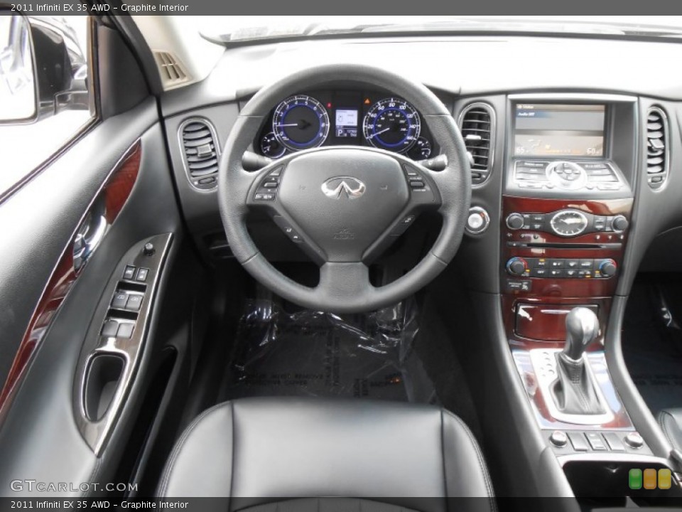Graphite Interior Dashboard for the 2011 Infiniti EX 35 AWD #86224670