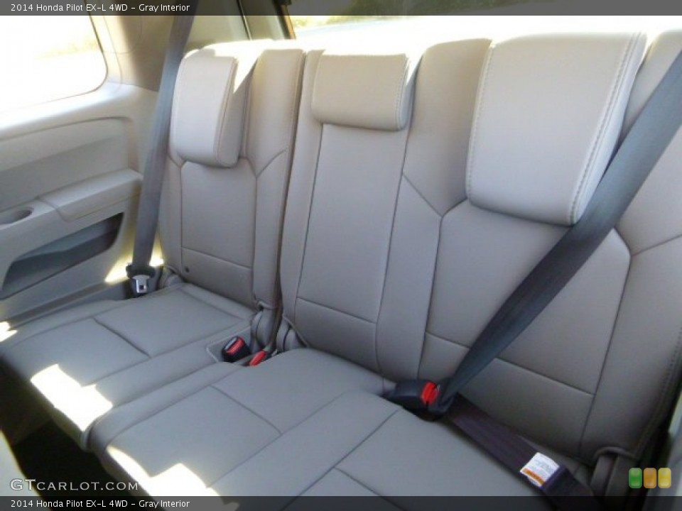 Gray Interior Rear Seat for the 2014 Honda Pilot EX-L 4WD #86228345