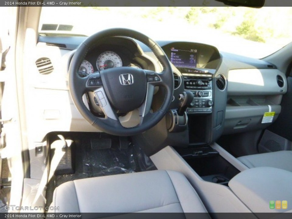 Gray Interior Dashboard for the 2014 Honda Pilot EX-L 4WD #86228369