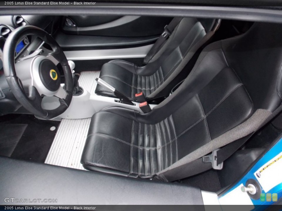 Black Interior Photo for the 2005 Lotus Elise  #86230325