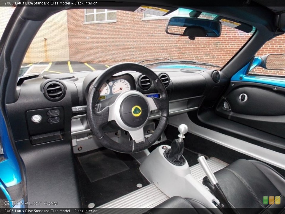 Black Interior Prime Interior for the 2005 Lotus Elise  #86230358