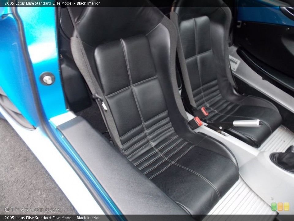 Black Interior Front Seat for the 2005 Lotus Elise  #86230418