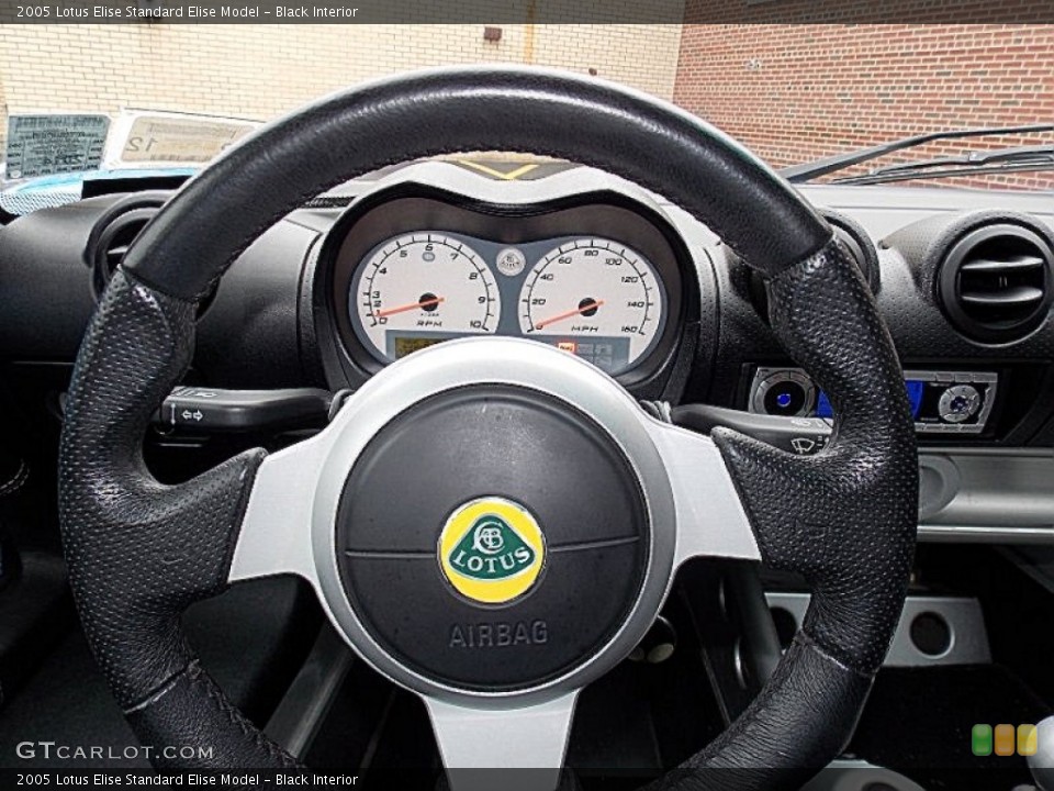 Black Interior Steering Wheel for the 2005 Lotus Elise  #86230556