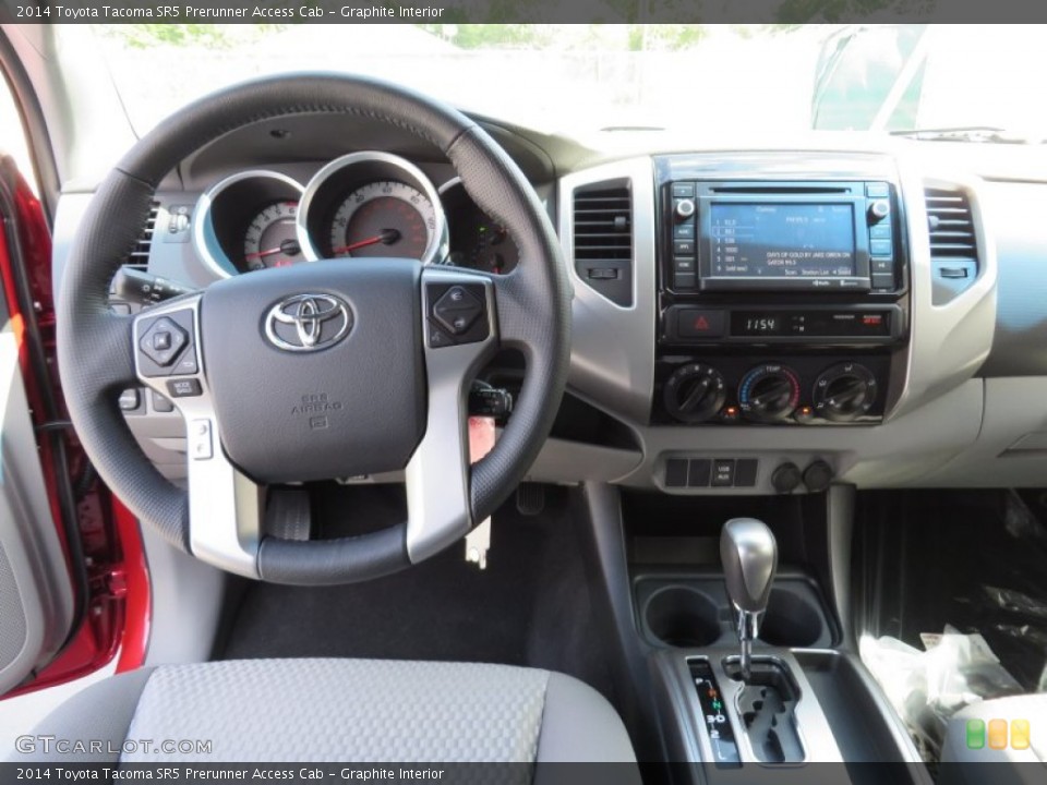 Graphite Interior Dashboard for the 2014 Toyota Tacoma SR5 Prerunner Access Cab #86231960