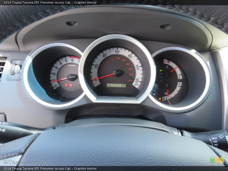 Graphite Interior Gauges for the 2014 Toyota Tacoma SR5 Prerunner Access Cab #86232119