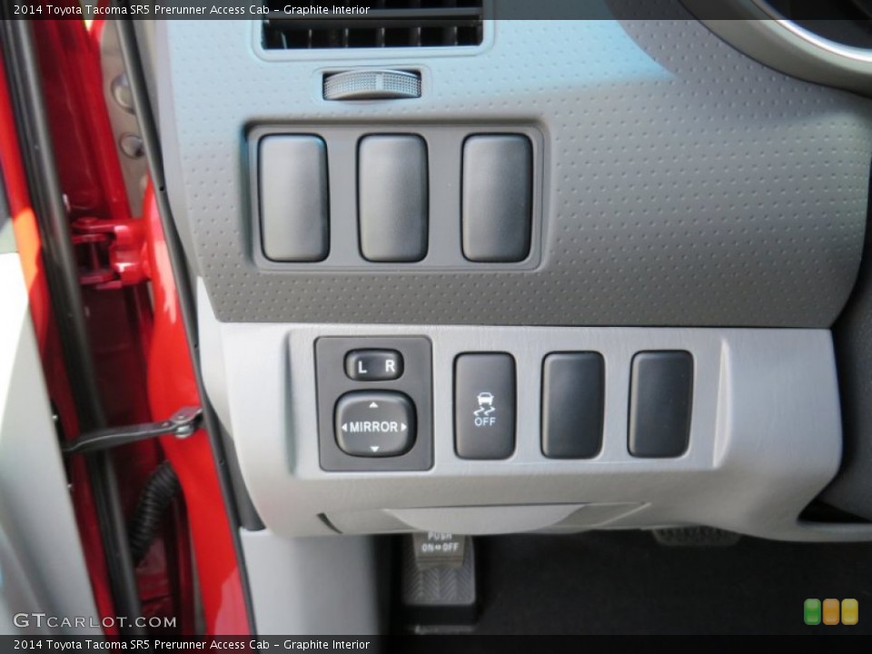 Graphite Interior Controls for the 2014 Toyota Tacoma SR5 Prerunner Access Cab #86232146