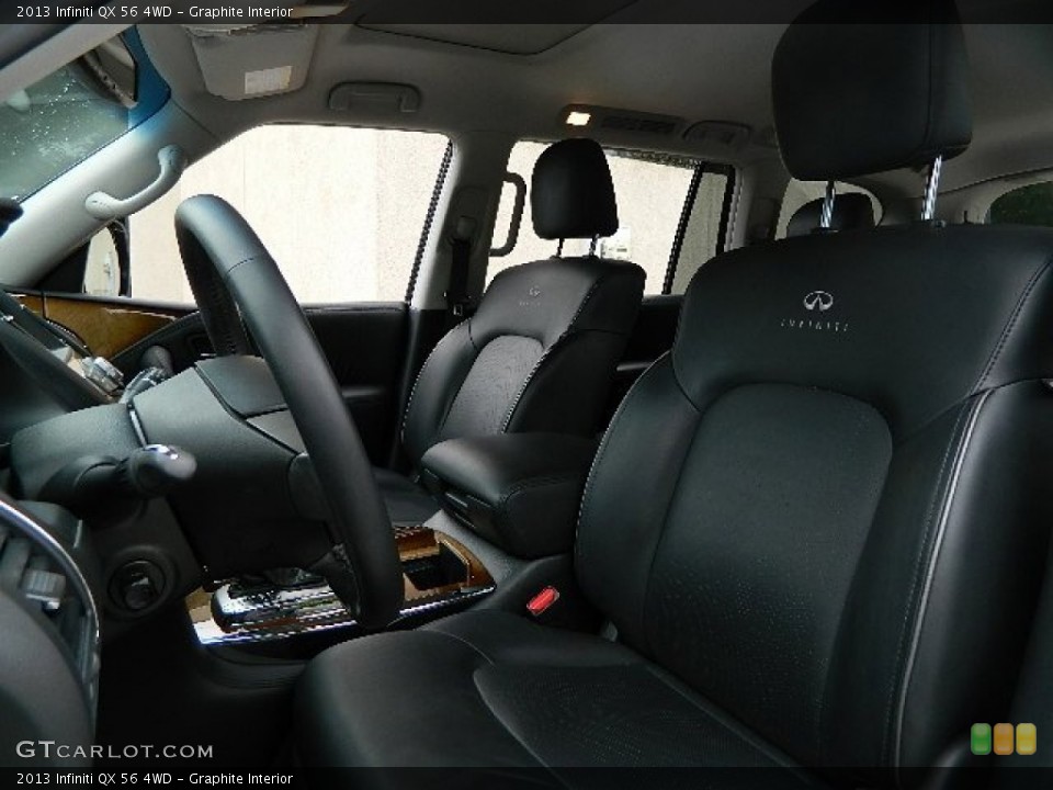 Graphite Interior Front Seat for the 2013 Infiniti QX 56 4WD #86232962