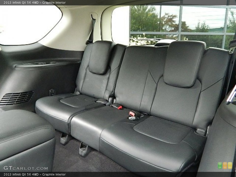 Graphite Interior Rear Seat for the 2013 Infiniti QX 56 4WD #86233010