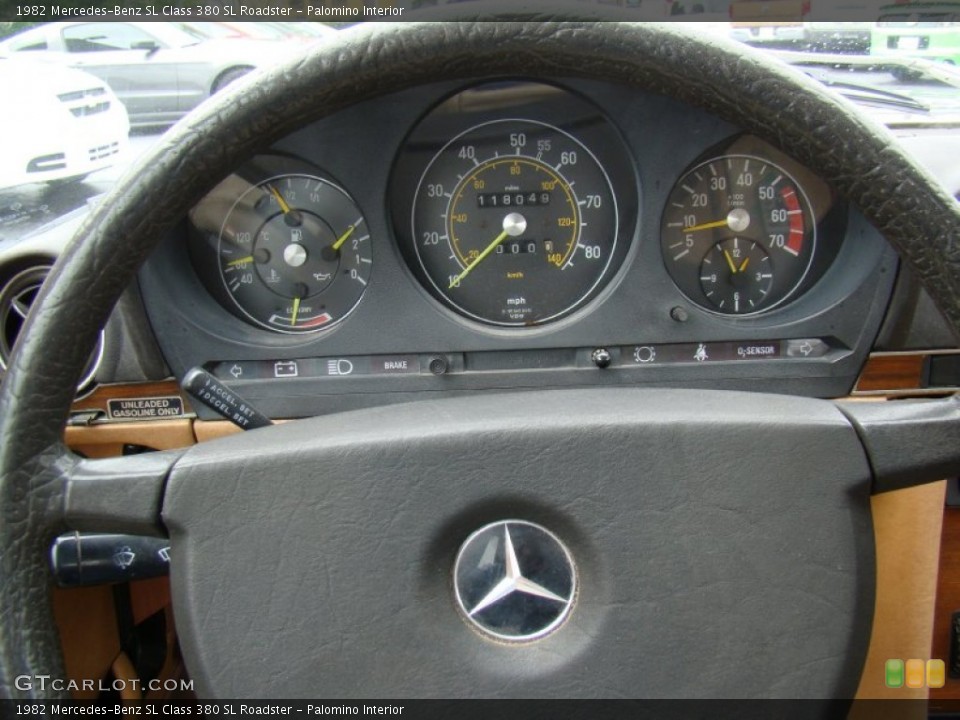 Palomino Interior Gauges for the 1982 Mercedes-Benz SL Class 380 SL Roadster #86235998
