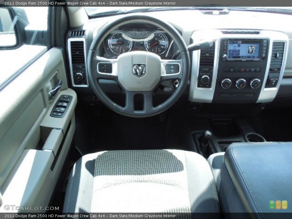 Dark Slate/Medium Graystone Interior Dashboard for the 2011 Dodge Ram 2500 HD Power Wagon Crew Cab 4x4 #86240120