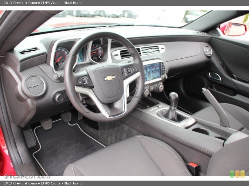 Black Interior Prime Interior for the 2013 Chevrolet Camaro LT/RS Coupe #86240528