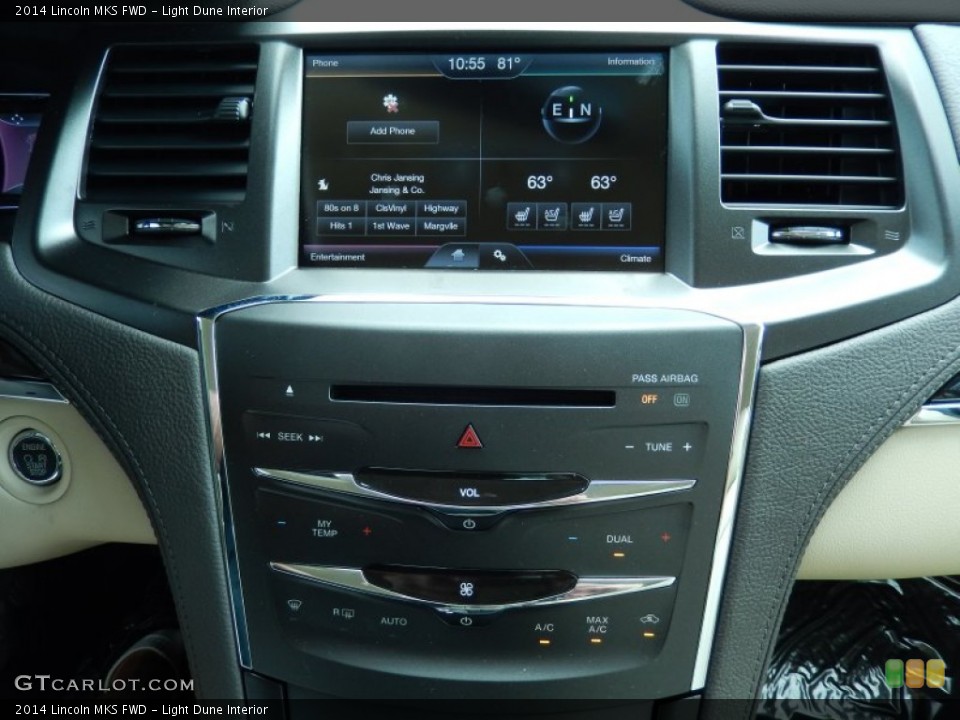 Light Dune Interior Controls for the 2014 Lincoln MKS FWD #86240534