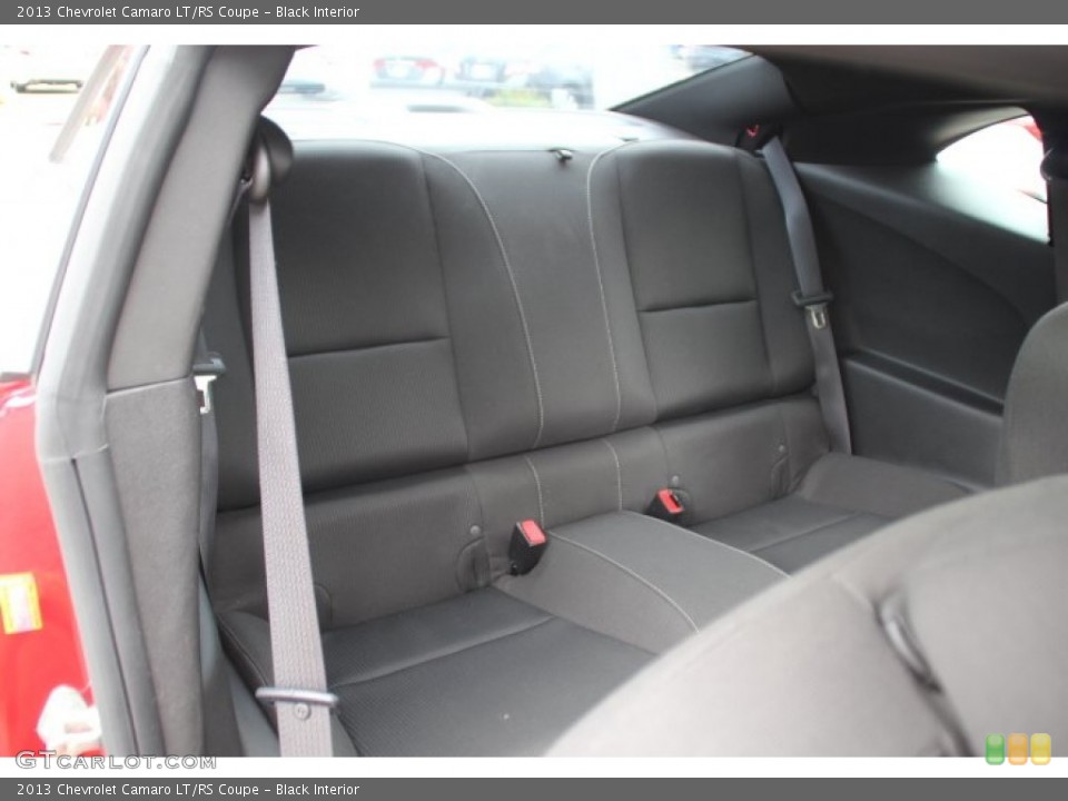 Black Interior Rear Seat for the 2013 Chevrolet Camaro LT/RS Coupe #86240795